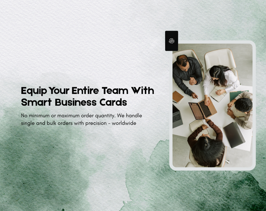 Bulk Orders for Teams: How Companies Use NFC Cards at Scale