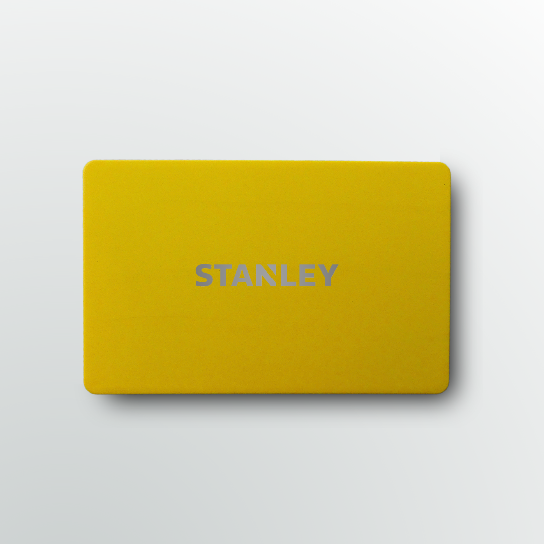 Coated Metal Business Card