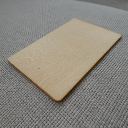 Wooden Business Card