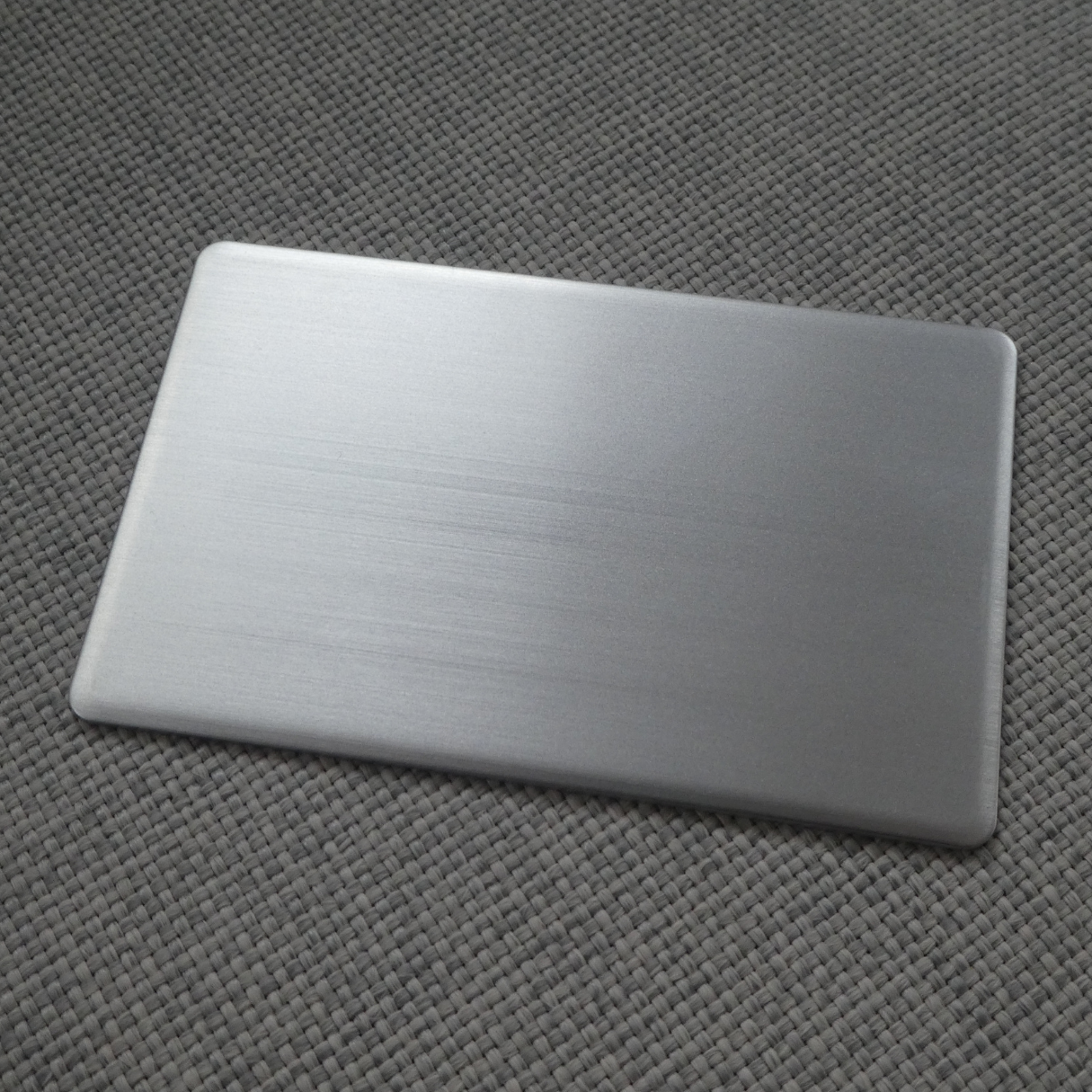 Brushed Metal Business Card