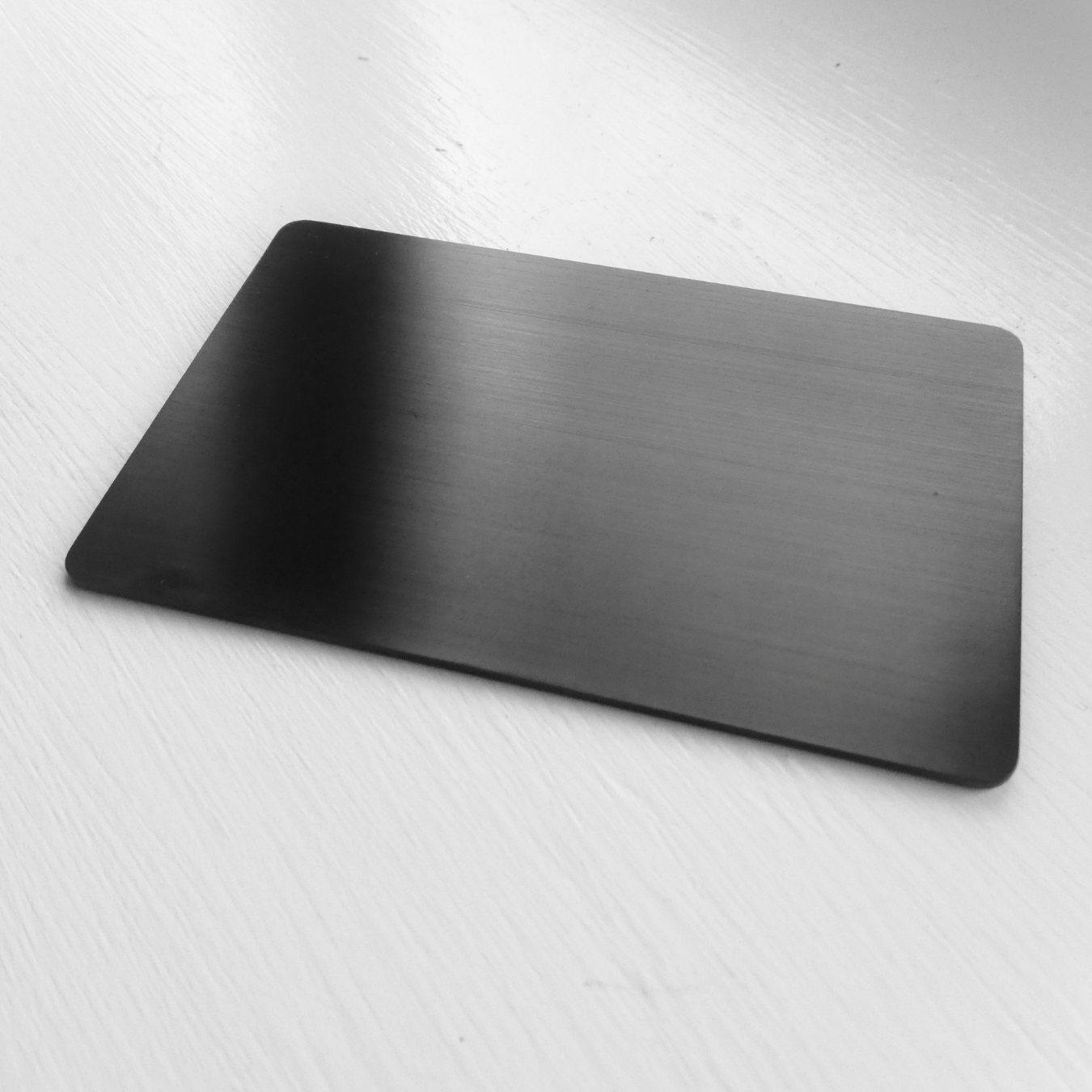 Brushed Metal Business Card