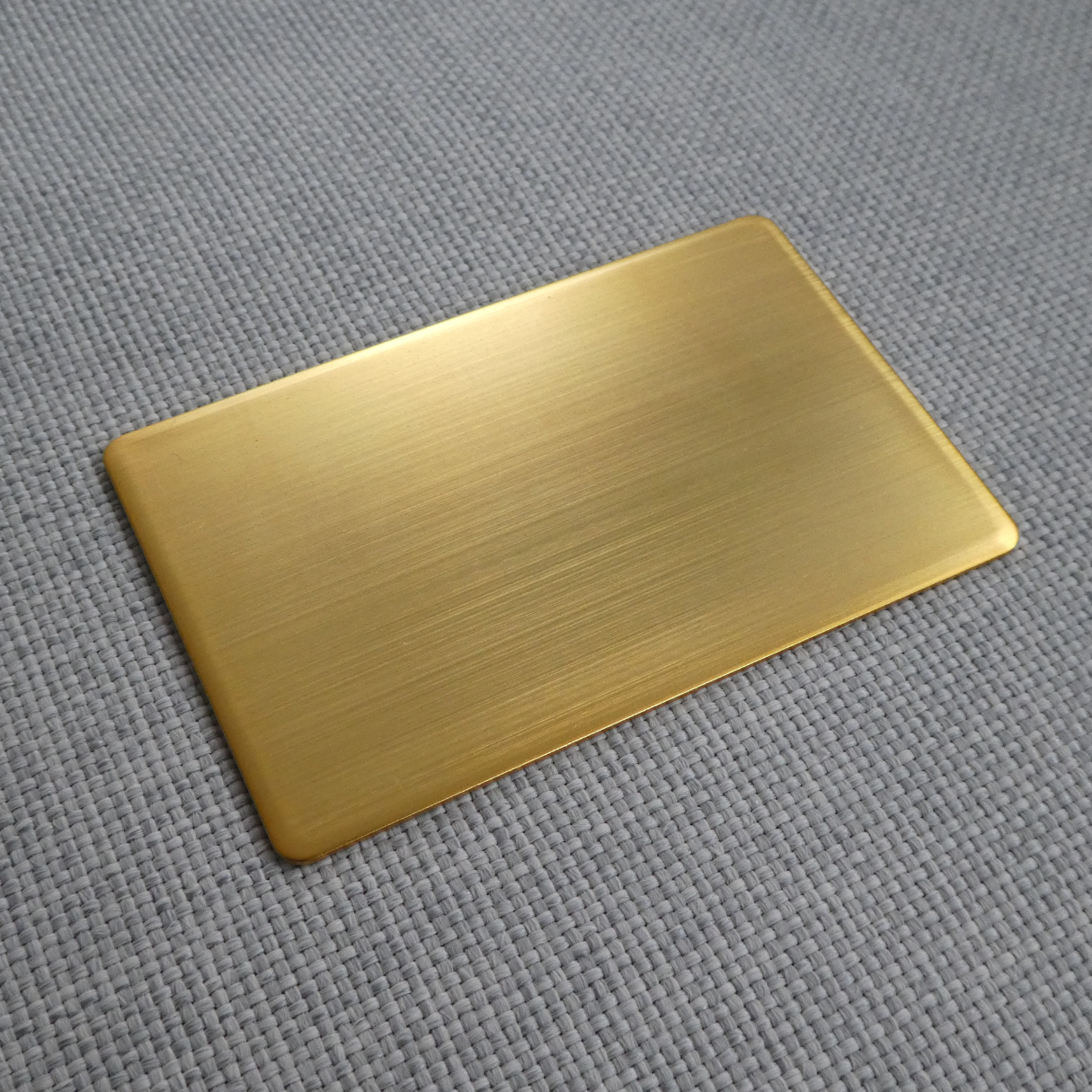Brushed Metal Business Card