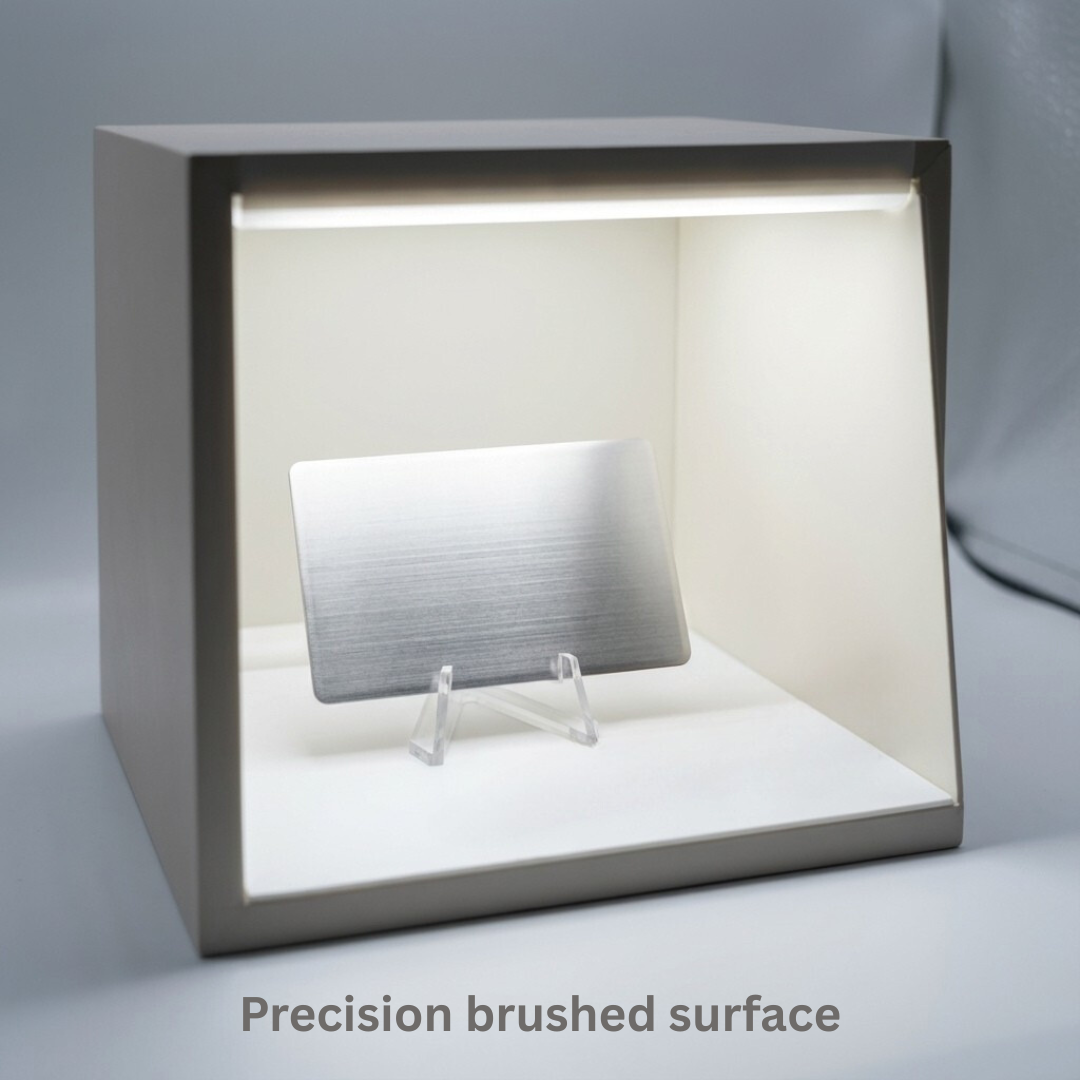 Brushed Metal Business Card