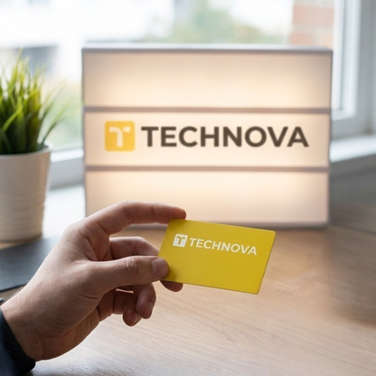 Coated Metal Business Card