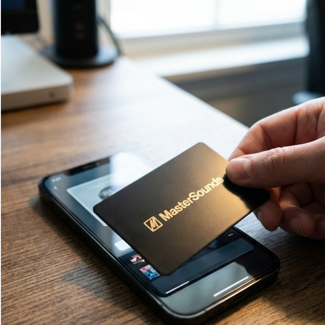 Coated Metal Business Card