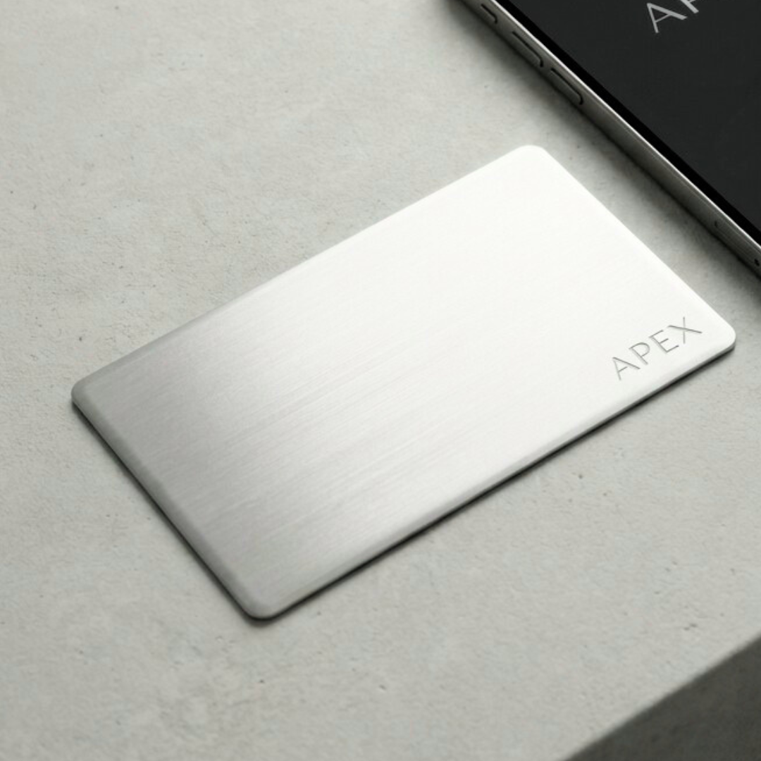 Brushed Metal Business Card