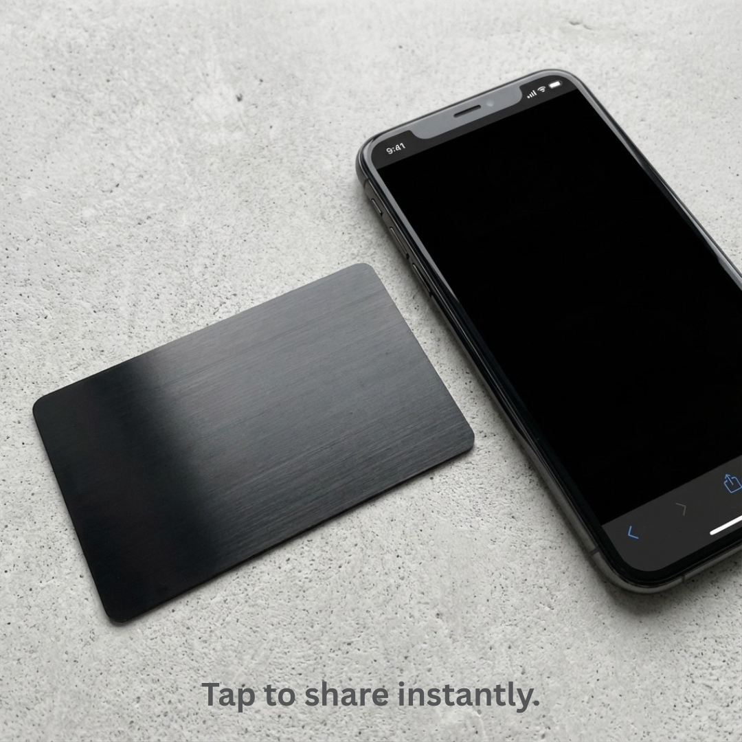 Brushed Metal Business Card