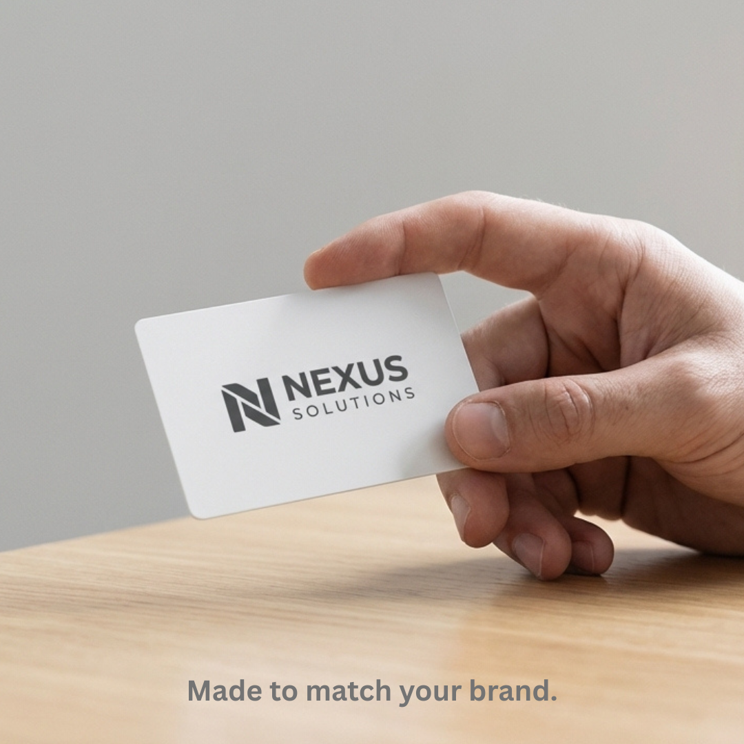 Coated Metal Business Card