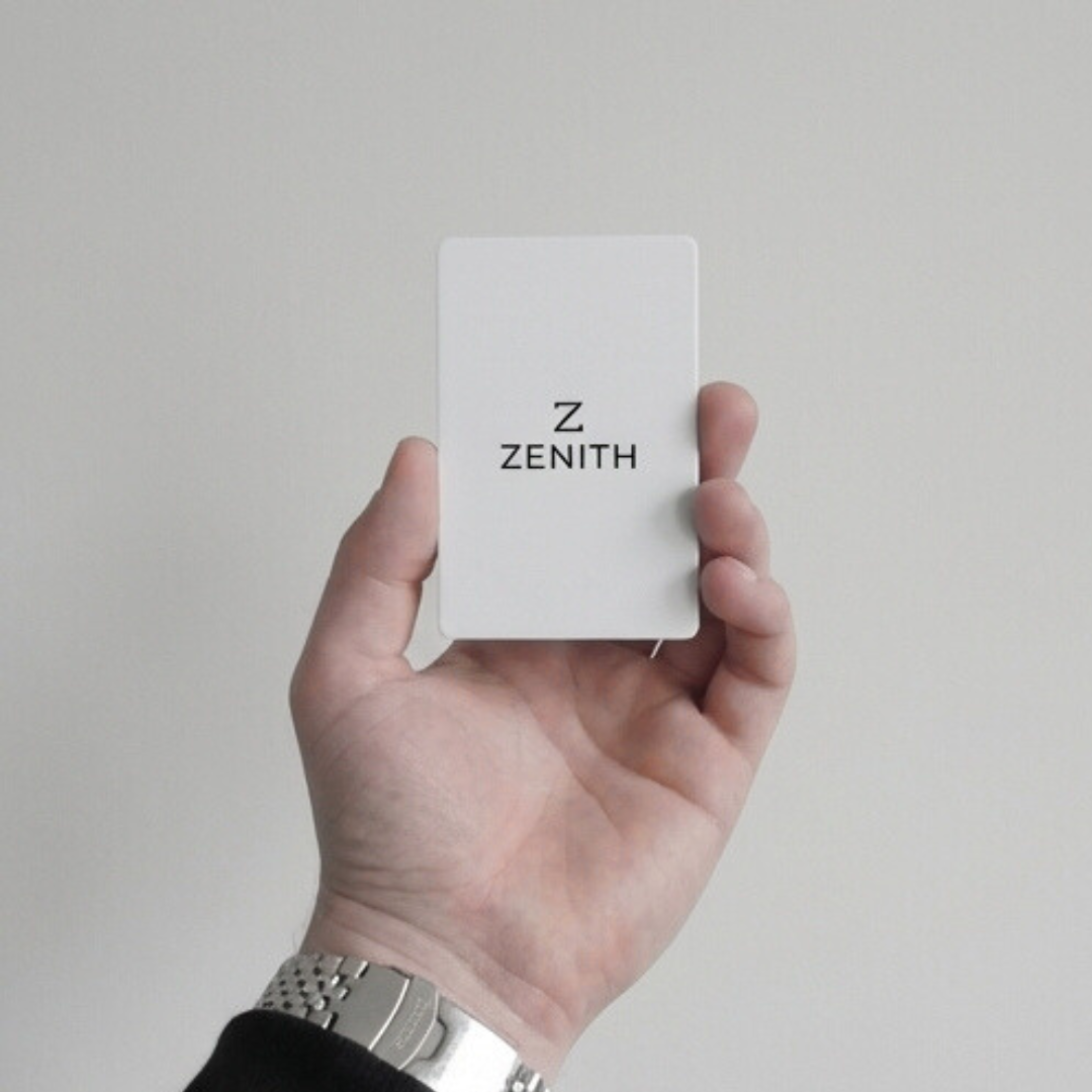 Coated Metal Business Card